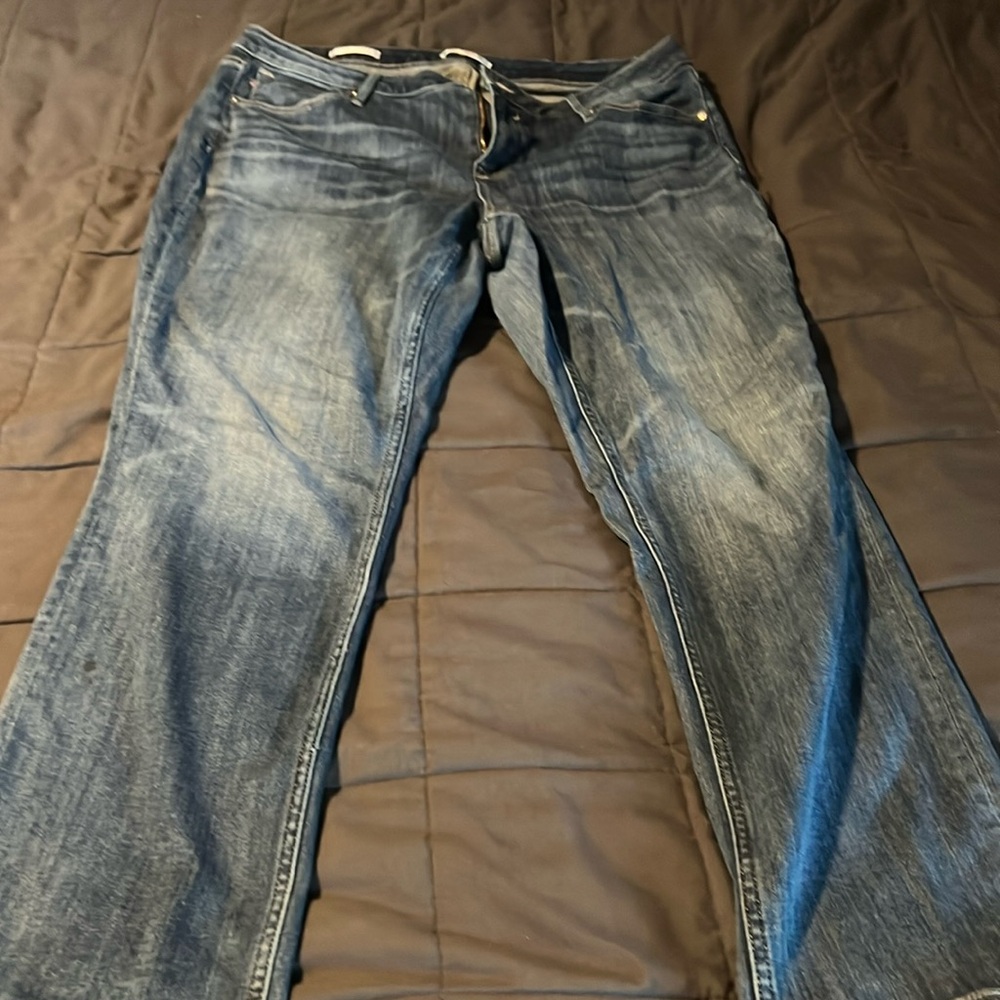 Washed jeans